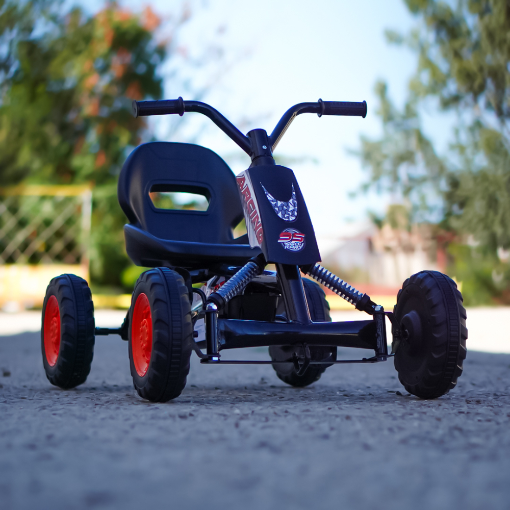 Pedal Kart for Children, 2–6 Years, black [2]