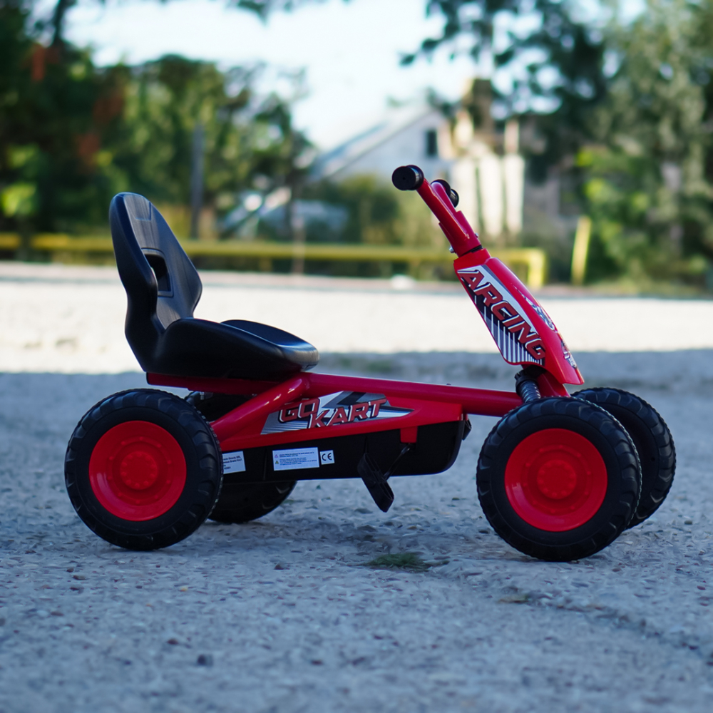 Kart cu pedale pentru copii intre 2 si 6 ani, rosu [4]