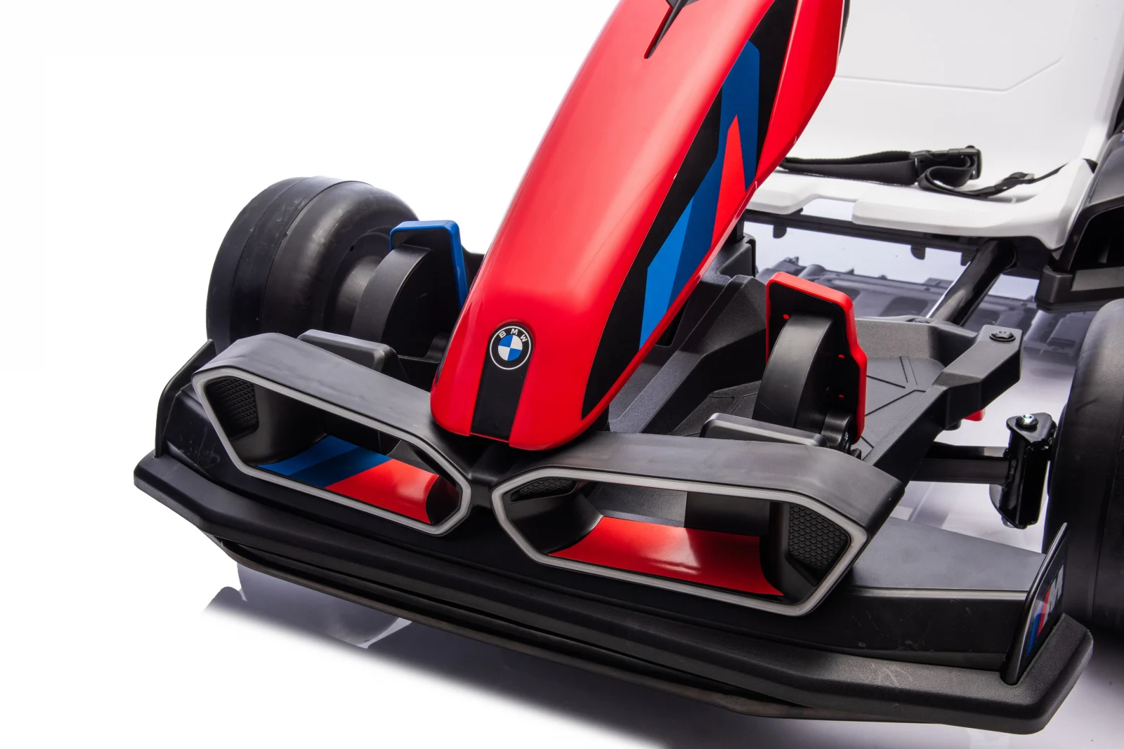 Kids Electric Go-Kart BMW Motorsport, 500W Power, Adjustable Chassis, red [5]