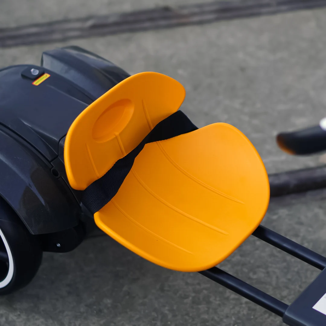 Electric GoKart V2 for Kids 3–7 Years, 12V 45W, Parental Control Remote, Bluetooth Music, Foldable Kids Go Kart, yellow [10]