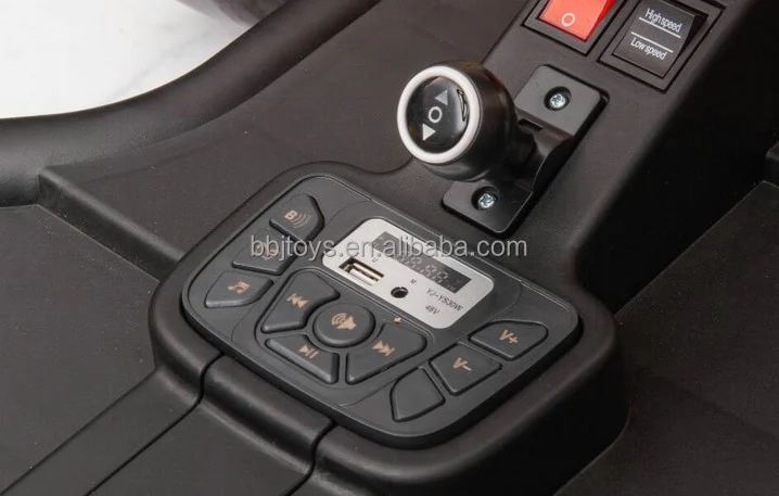 Kart electric pentru 2 copii, Kinderauto Speed7, 600W, 48V 14Ah, premium, albastru [3]