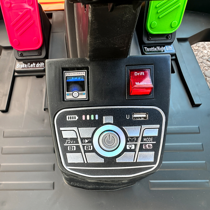 Kart electric pentru copii intre 3 si 11 ani, Racing F1, 500W, 24V, telecomanda inclusa, rosu [12]