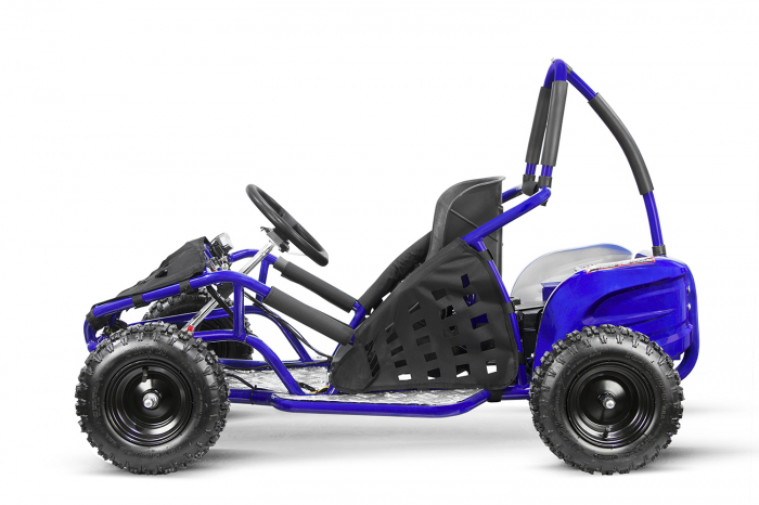 Kart electric pentru copii NITRO GoKid 1000W 48V #Albastru [2]