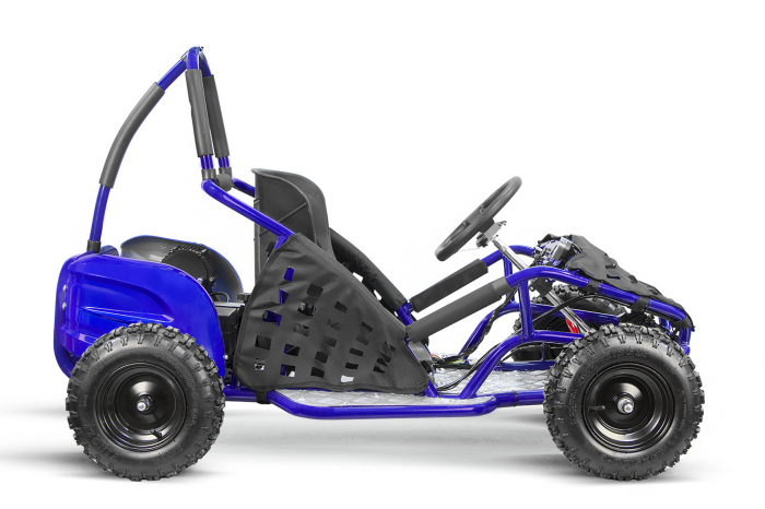 Kart electric pentru copii NITRO GoKid 1000W 48V #Albastru [5]