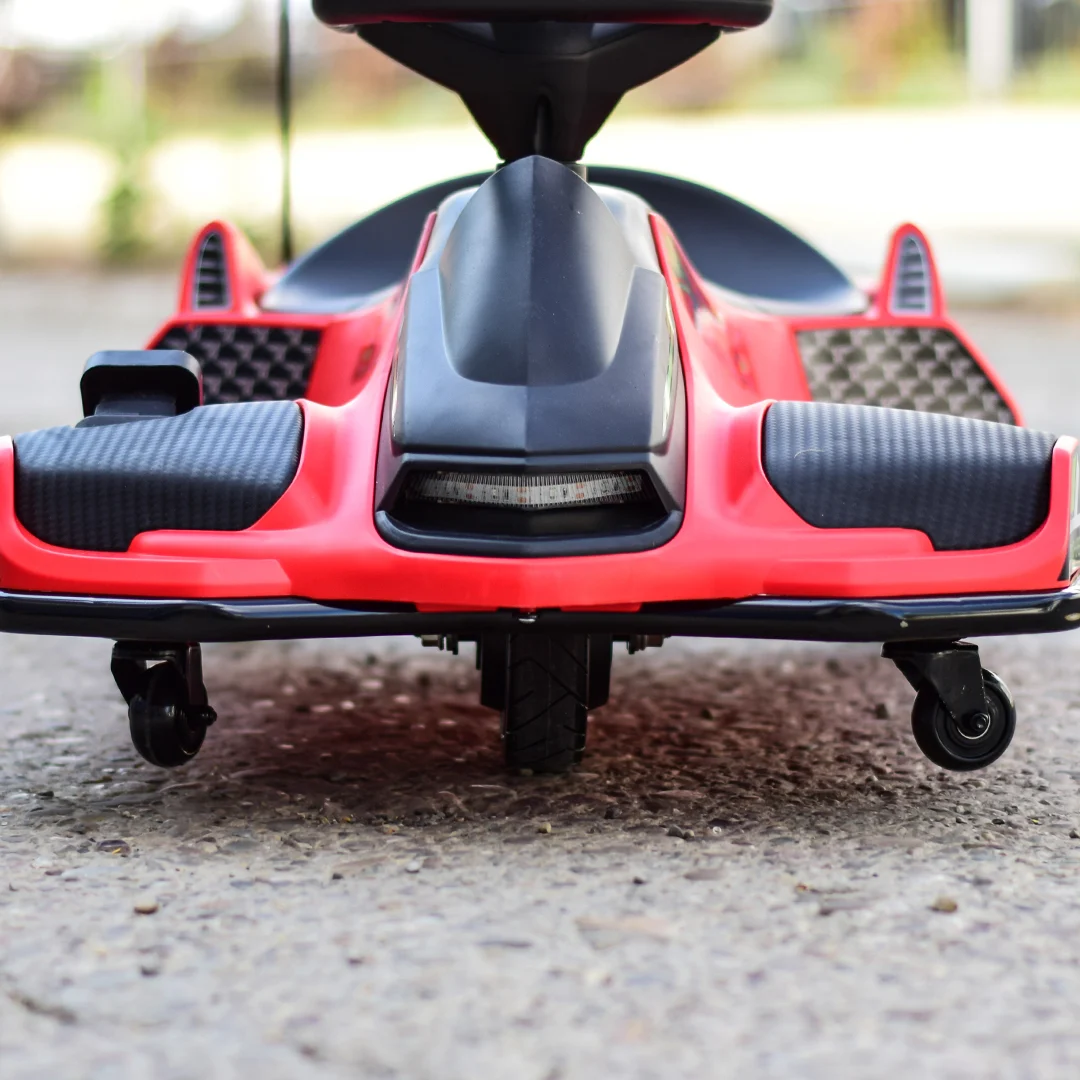 Kart electric, Rider Drift 360, 180W, 24V, cu protectii incluse, rosu [6]