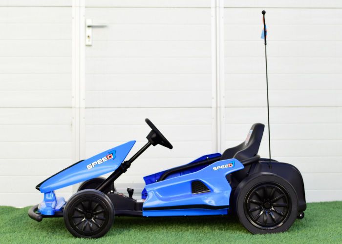 Ride-on electric Go Kart A035 F1 24V, EVA wheels, blue [6]