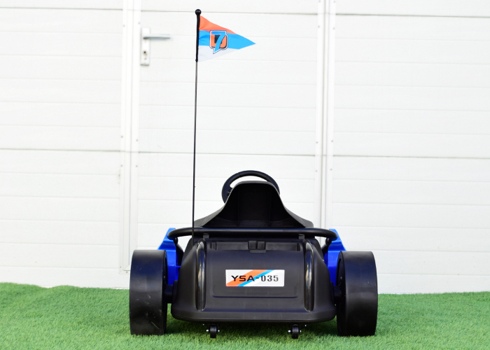 Ride-on electric Go Kart A035 F1 24V, EVA wheels, blue [7]