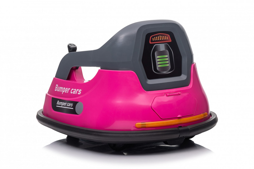 Ride-On Bumper Car for Kids, 70W Motor, 12V Battery, Pink [4]