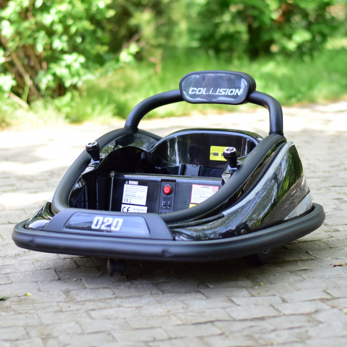 Masinuta busitoare, Super Collision 70W 12V, telecomanda inclusa, negru [2]