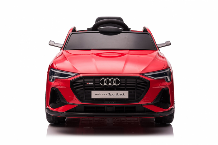 Licensed electric ride-on car Audi E-tron Sportback, 4x4, 12V 140W, red [2]