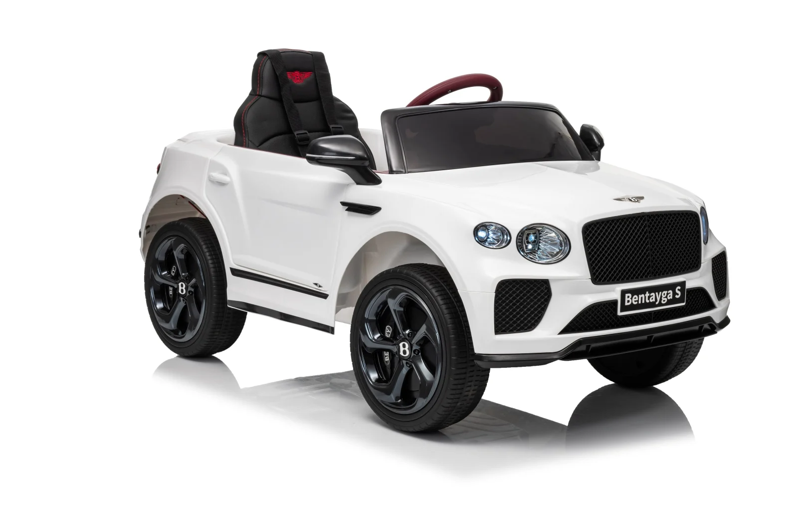 Bentley Bentayga S 4x4 Electric Ride-On Car for Children, 120W, 12V, Premium Edition, white [7]