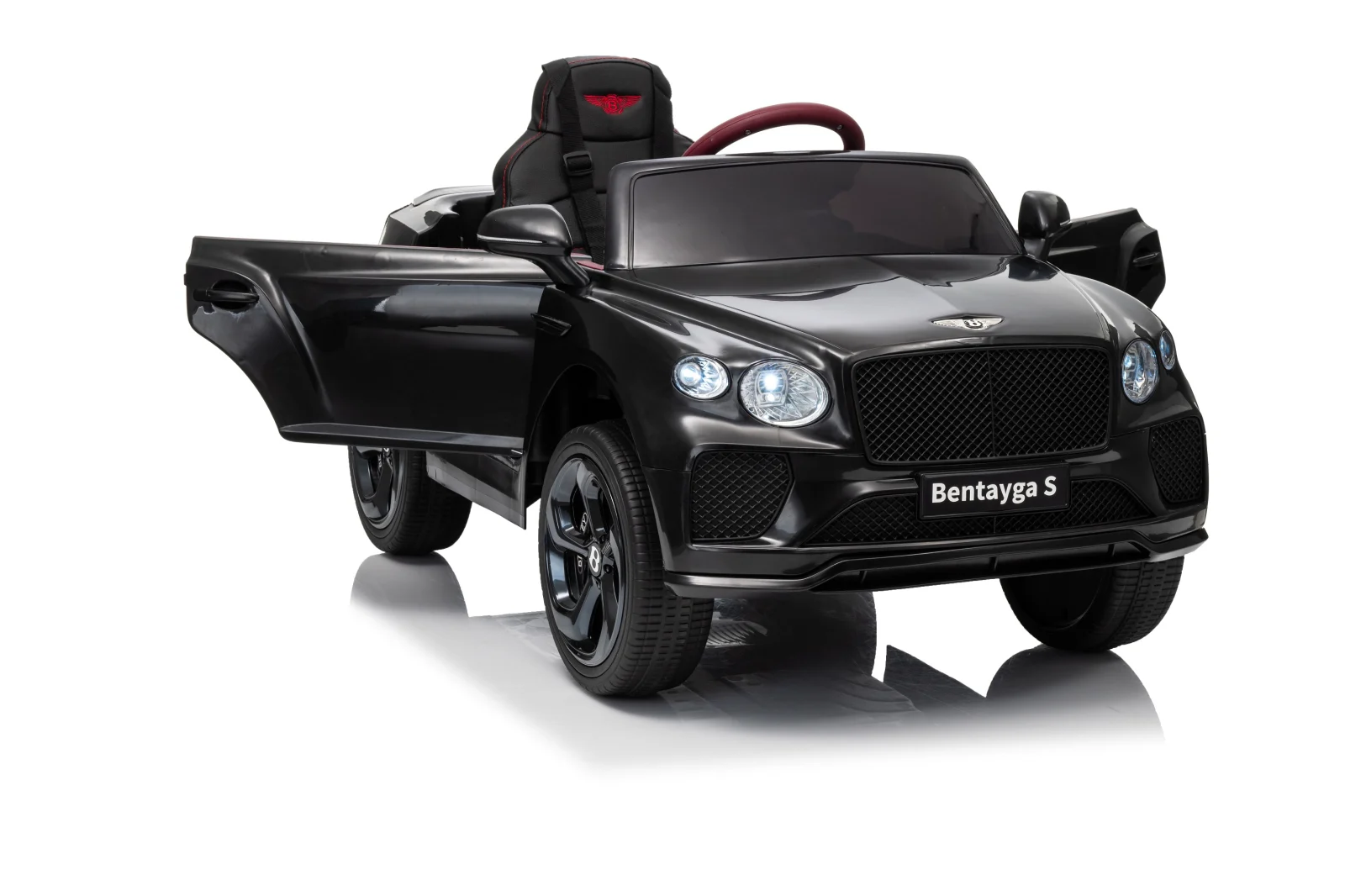 Bentley Bentayga S 4x4 Electric Ride-On Car for Children, 120W, 12V, Premium Edition, black [3]