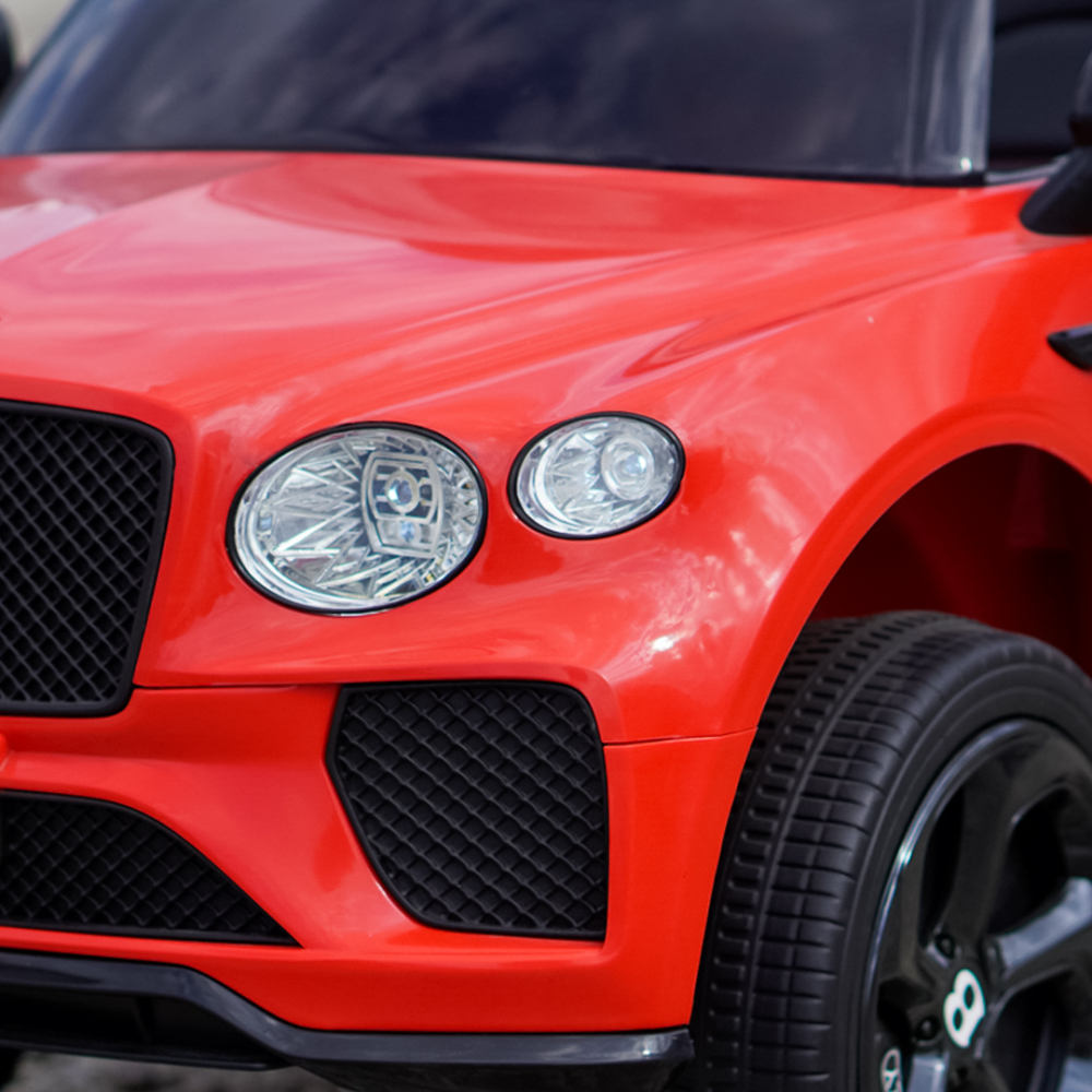Masinuta electrica 4x4 copii, Bentley Bentayga S, 120W, 12V, premium, rosie [19]