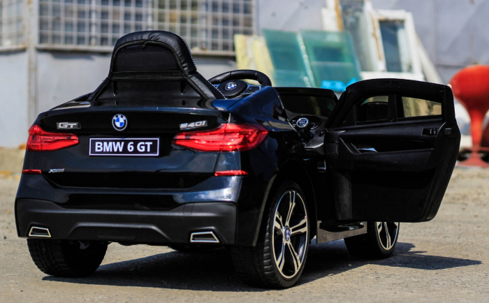 Masinuta electrica Bmw Seria 6 GT 70W 12V PREMIUM #Negru [6]