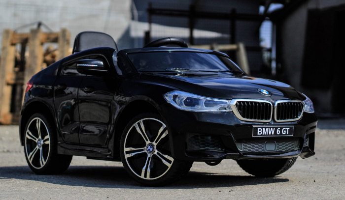 Masinuta electrica Bmw Seria 6 GT 70W 12V PREMIUM #Negru [3]