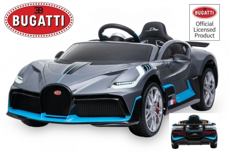 Masinuta electrica Buggati Divo 2x45W 12V PREMIUM #Silver matt [1]