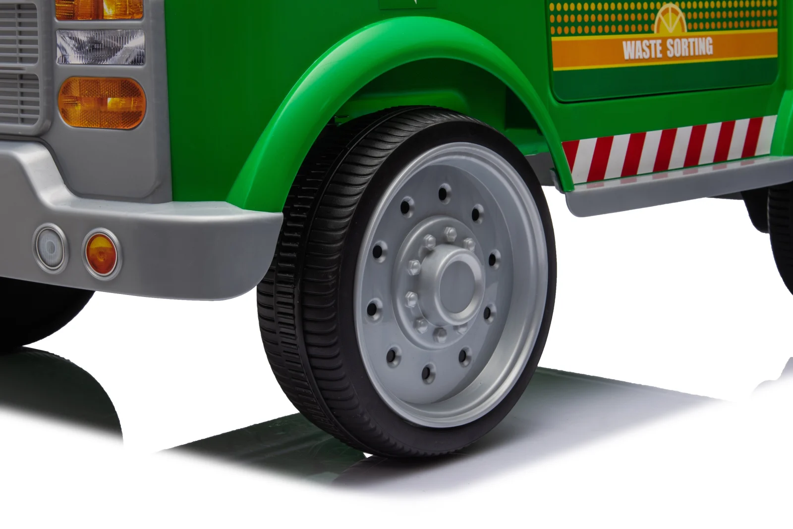 Electric Ride-On Dump Truck for Kids 2–5 Years, 70W, 12V, Premium, Green [21]