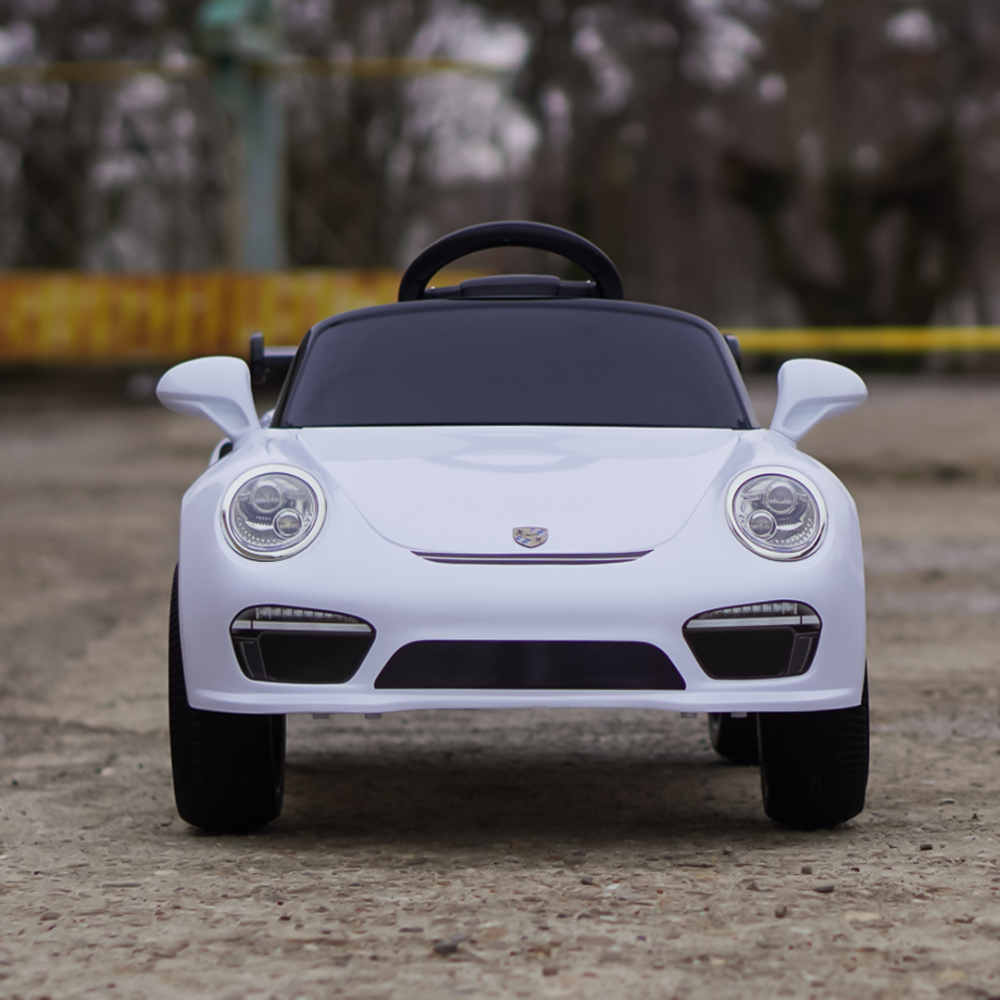 Electric Ride-On Car for Kids 2–5 Years – RUF CTR 3, 70W, 12V, Premium, white [3]