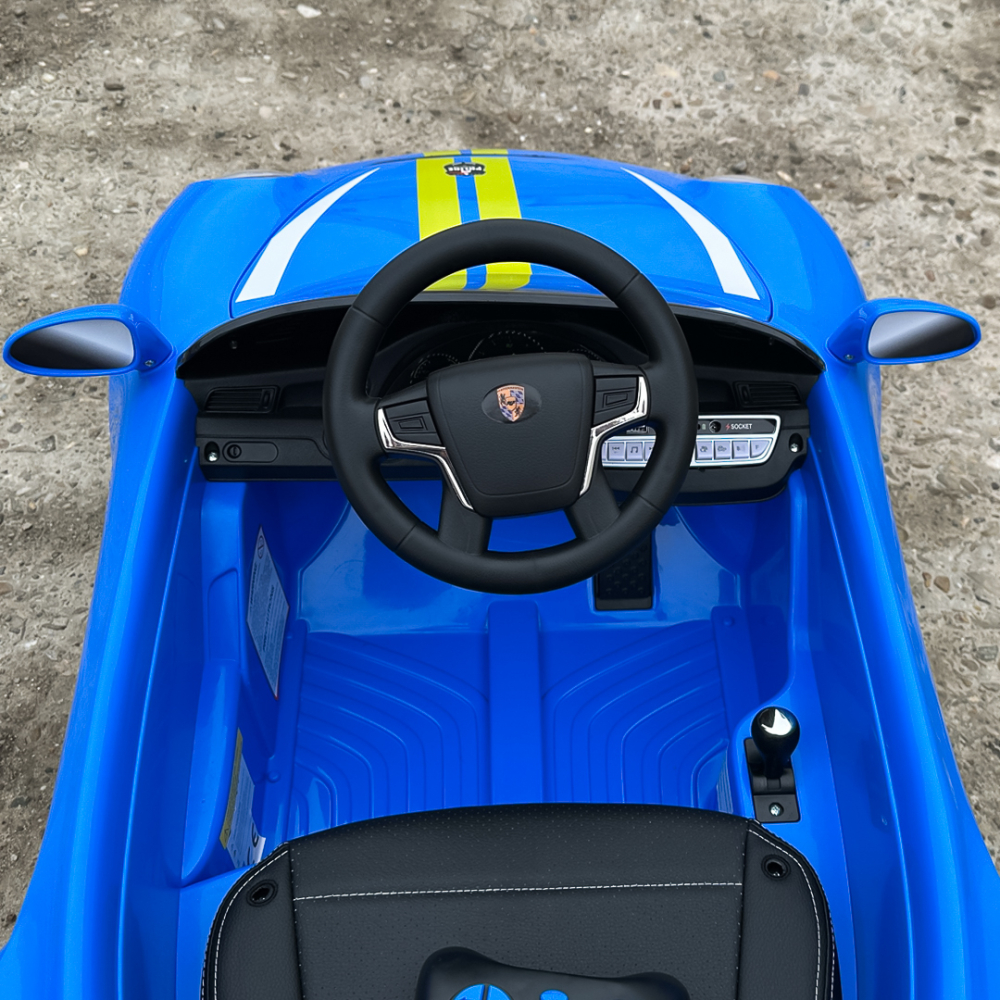 Electric Ride-On Car for Kids 2–5 Years – RUF CTR 3, 70W, 12V, Premium, blue [11]