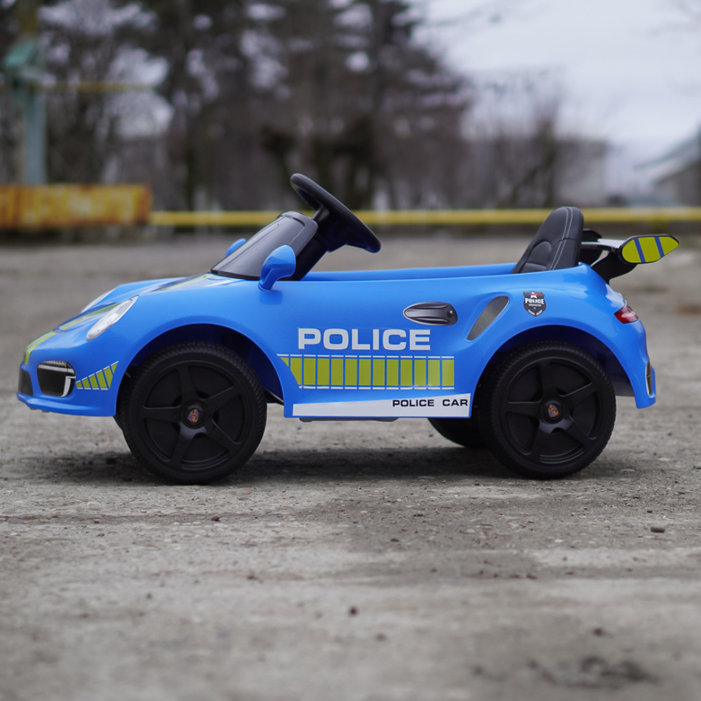 Electric Ride-On Car for Kids 2–5 Years – RUF CTR 3, 70W, 12V, Premium, blue [5]