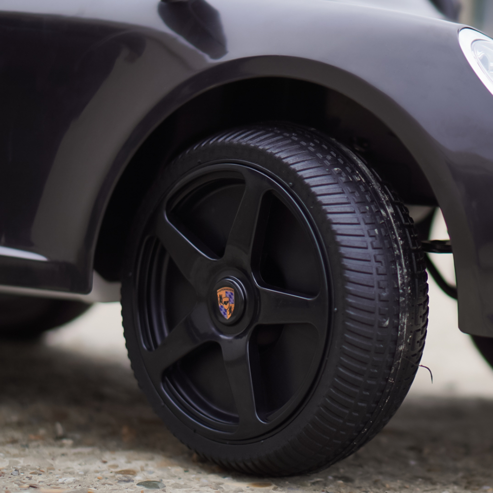 Electric Ride-On Car for Kids 2–5 Years – RUF CTR 3, 70W, 12V, Premium, black [11]