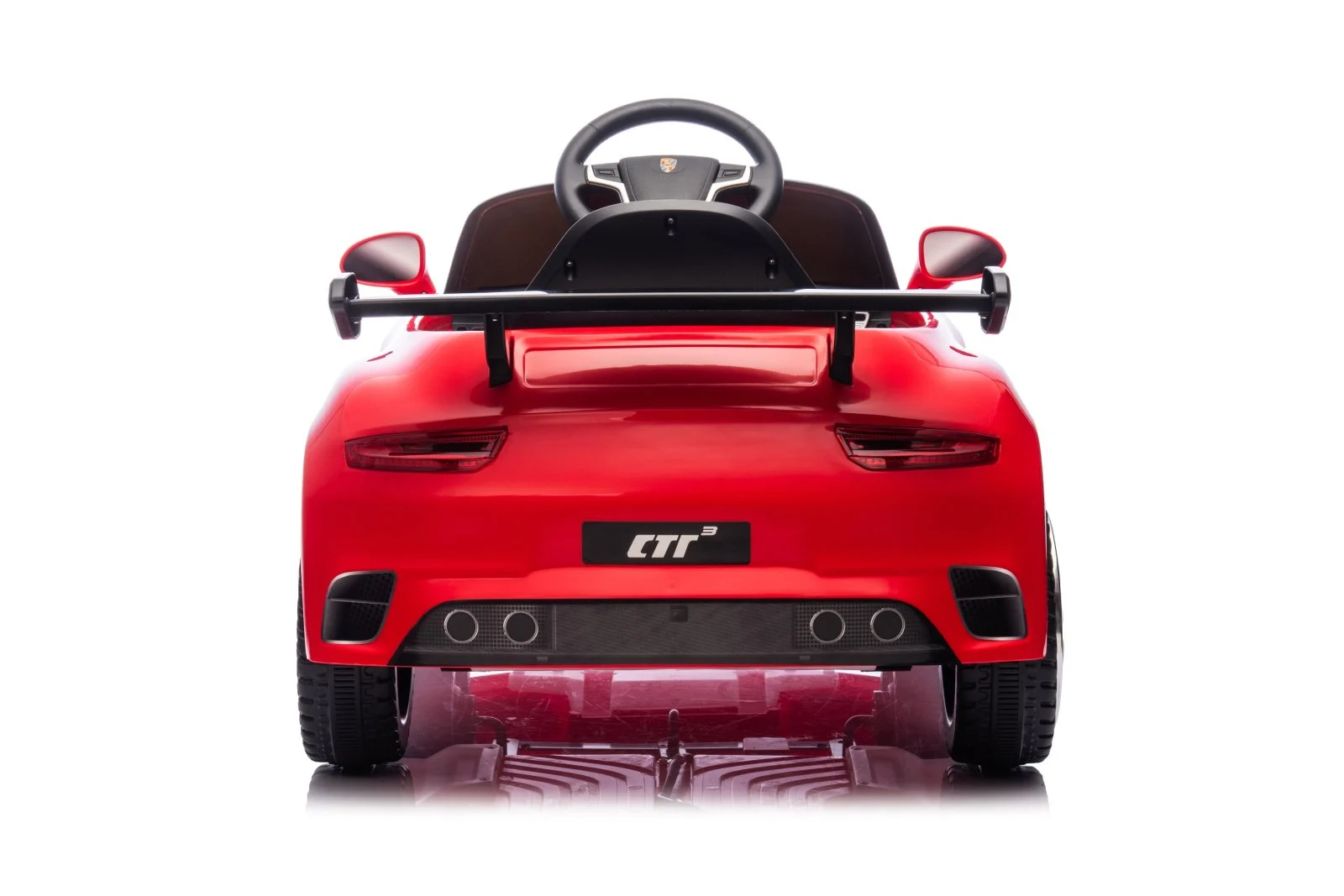 Masinuta electrica copii 2-5 ani, RUF CTR 3 70W 12V, premium, rosie [3]