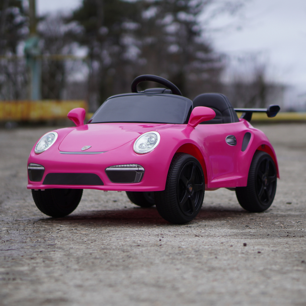 Electric Ride-On Car for Kids 2–5 Years – RUF CTR 3, 70W, 12V, Premium, pink [4]