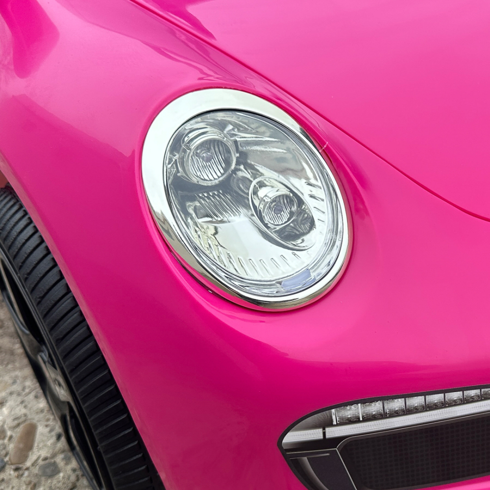 Electric Ride-On Car for Kids 2–5 Years – RUF CTR 3, 70W, 12V, Premium, pink [13]