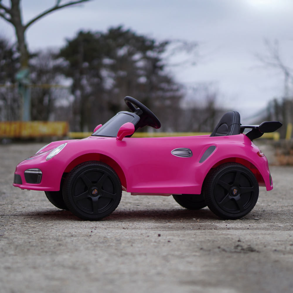 Electric Ride-On Car for Kids 2–5 Years – RUF CTR 3, 70W, 12V, Premium, pink [5]
