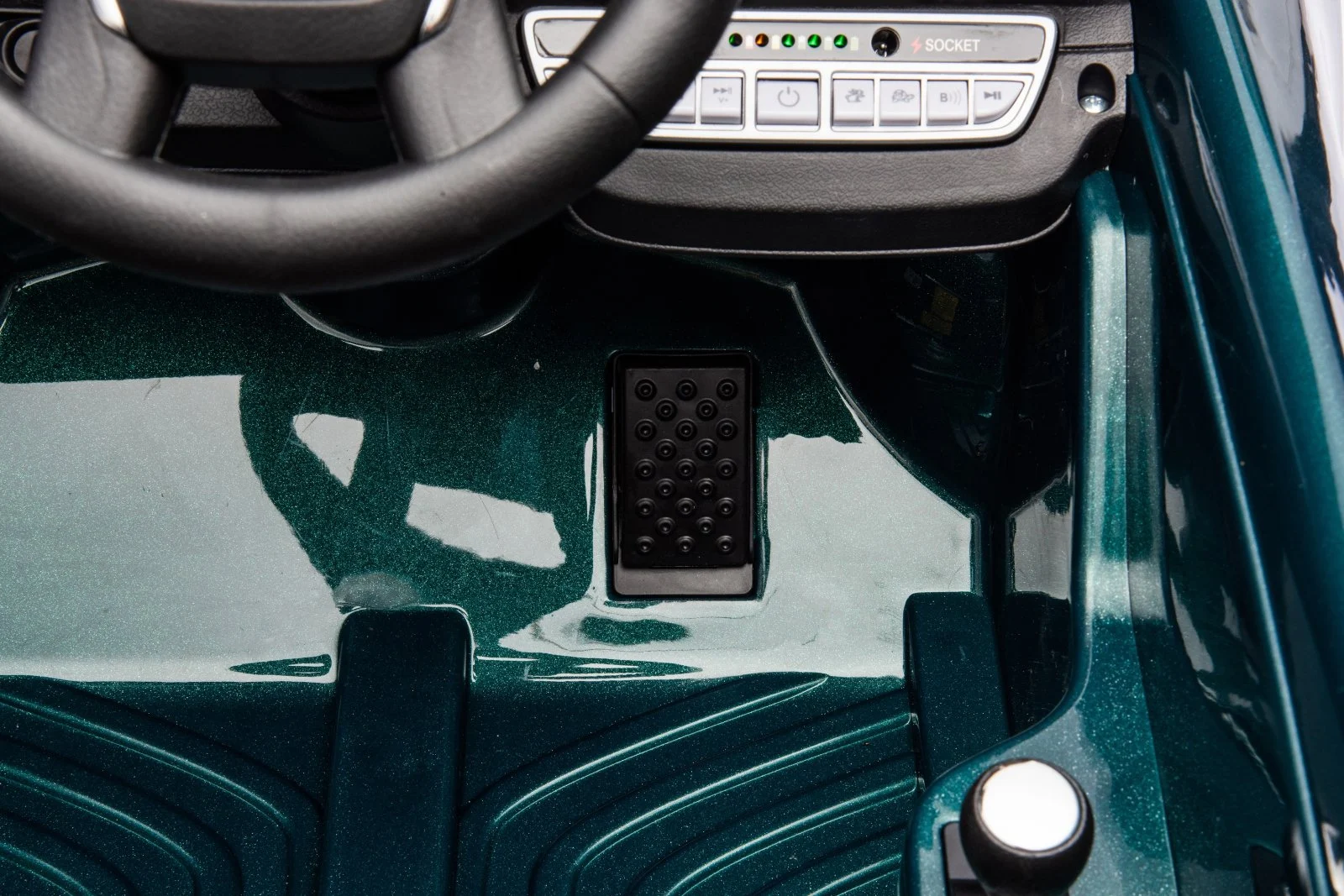 Masinuta electrica copii 2-5 ani, RUF CTR 3 70W 12V, premium, verde [4]