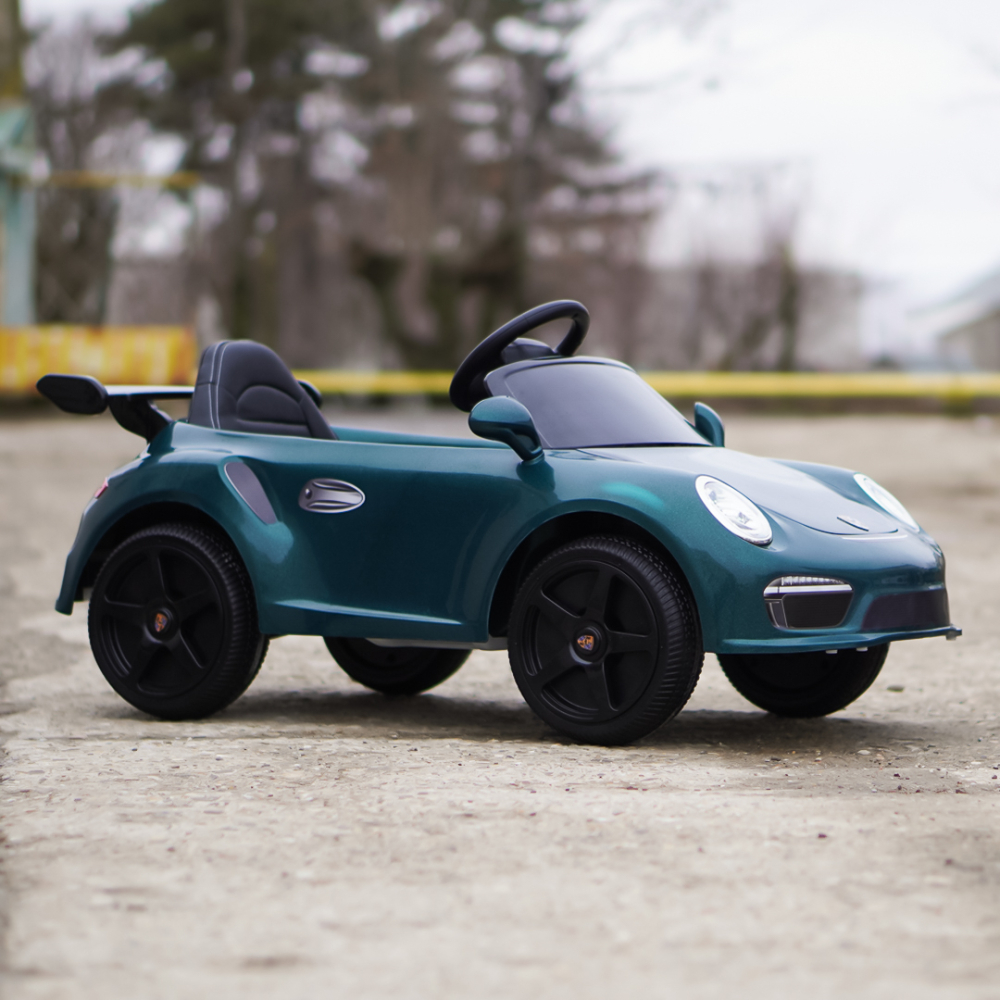 Electric Ride-On Car for Kids 2–5 Years – RUF CTR 3, 70W, 12V, Premium, green [11]