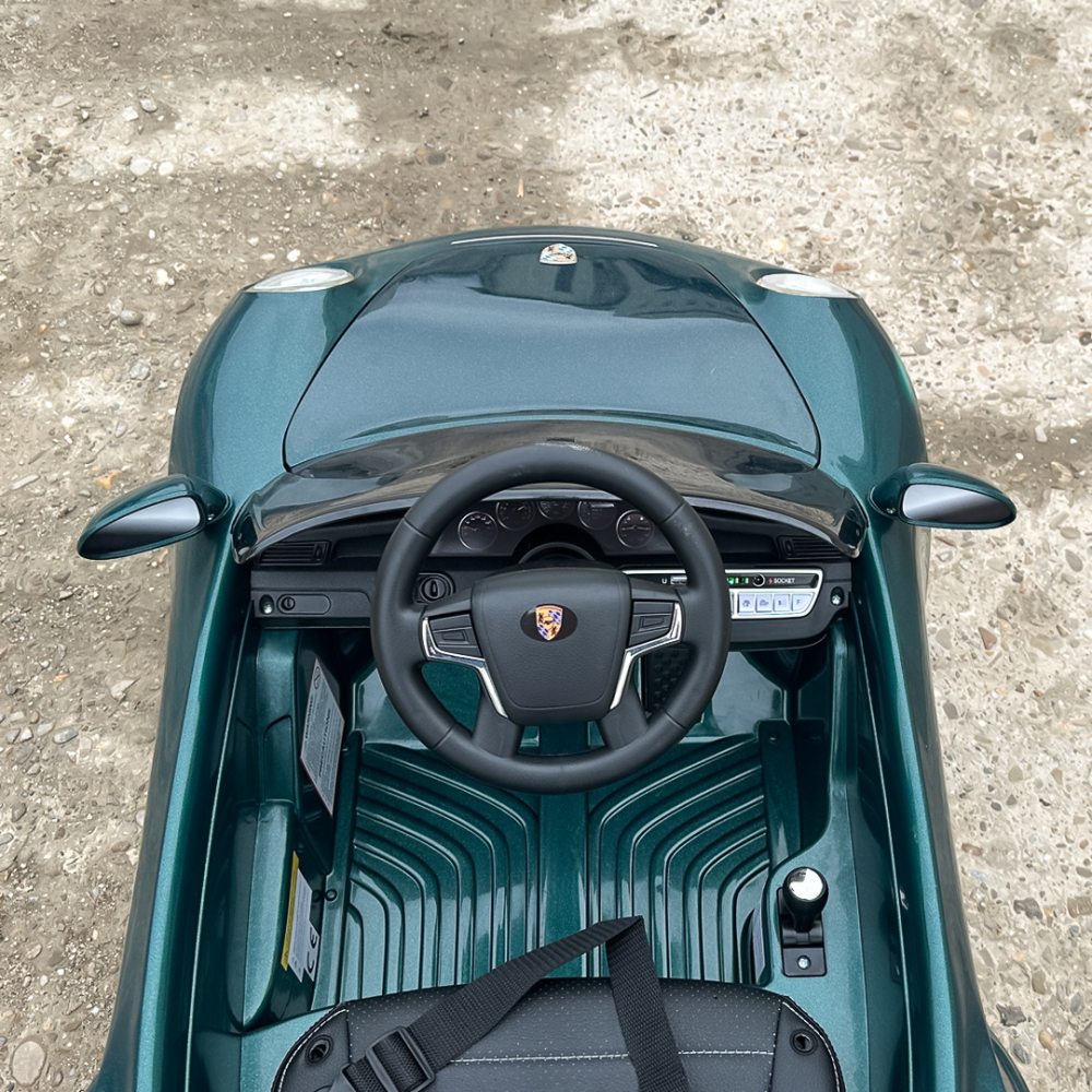 Electric Ride-On Car for Kids 2–5 Years – RUF CTR 3, 70W, 12V, Premium, green [15]