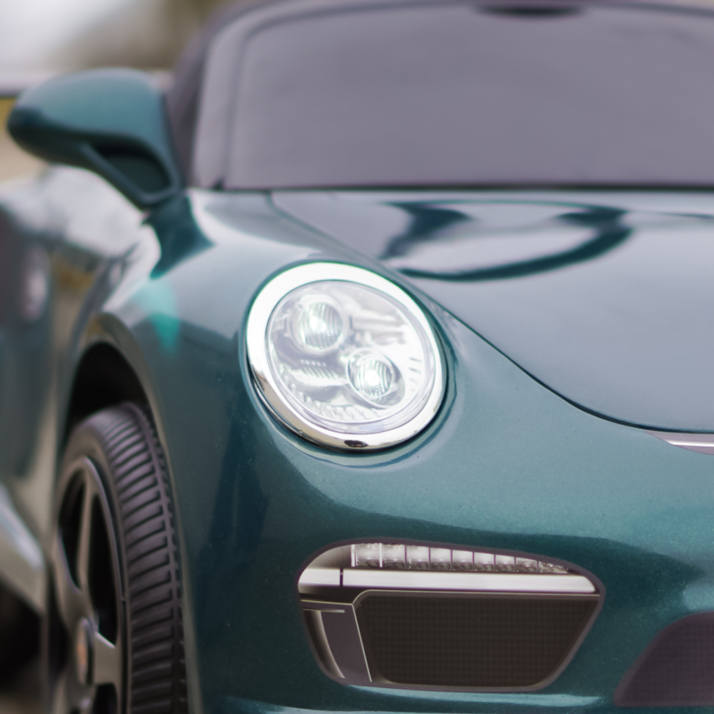 Electric Ride-On Car for Kids 2–5 Years – RUF CTR 3, 70W, 12V, Premium, green [12]