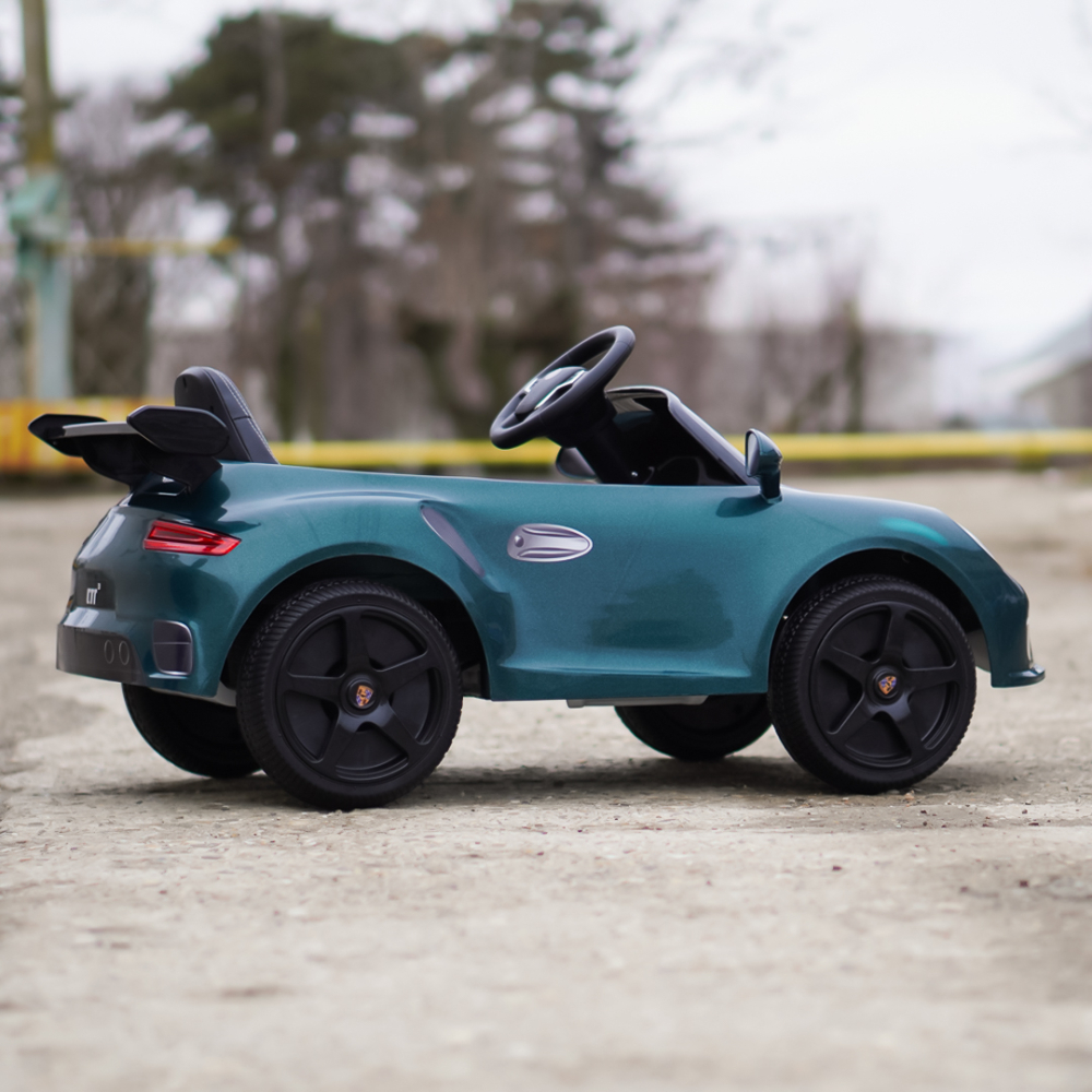 Electric Ride-On Car for Kids 2–5 Years – RUF CTR 3, 70W, 12V, Premium, green [10]