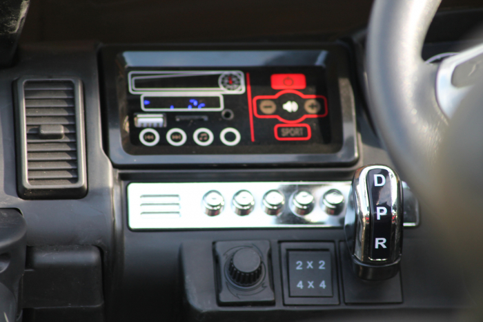 Masinuta electrica copii 3-7 ani MONSTER TRUCK 4x4 PREMIUM 180W #Negru [9]