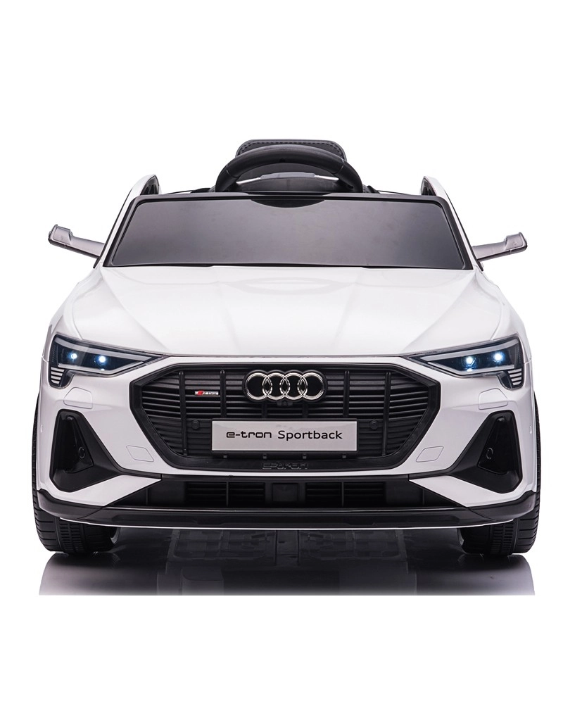 Licensed ride on car for children Audi E-tron Sportback, 4x4, 12V 140W, white [5]