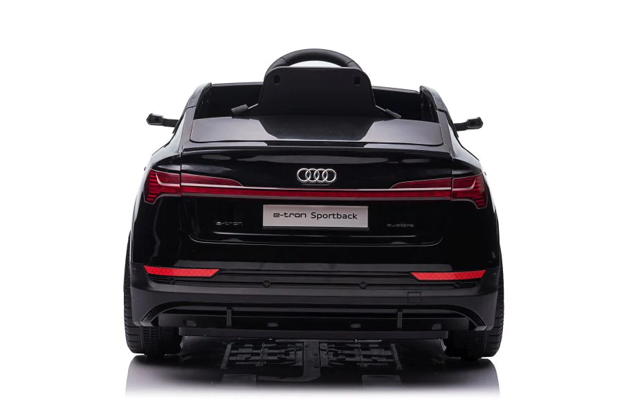 Licensed ride on car for children Audi E-tron Sportback, 4x4, 12V 140W, black [5]