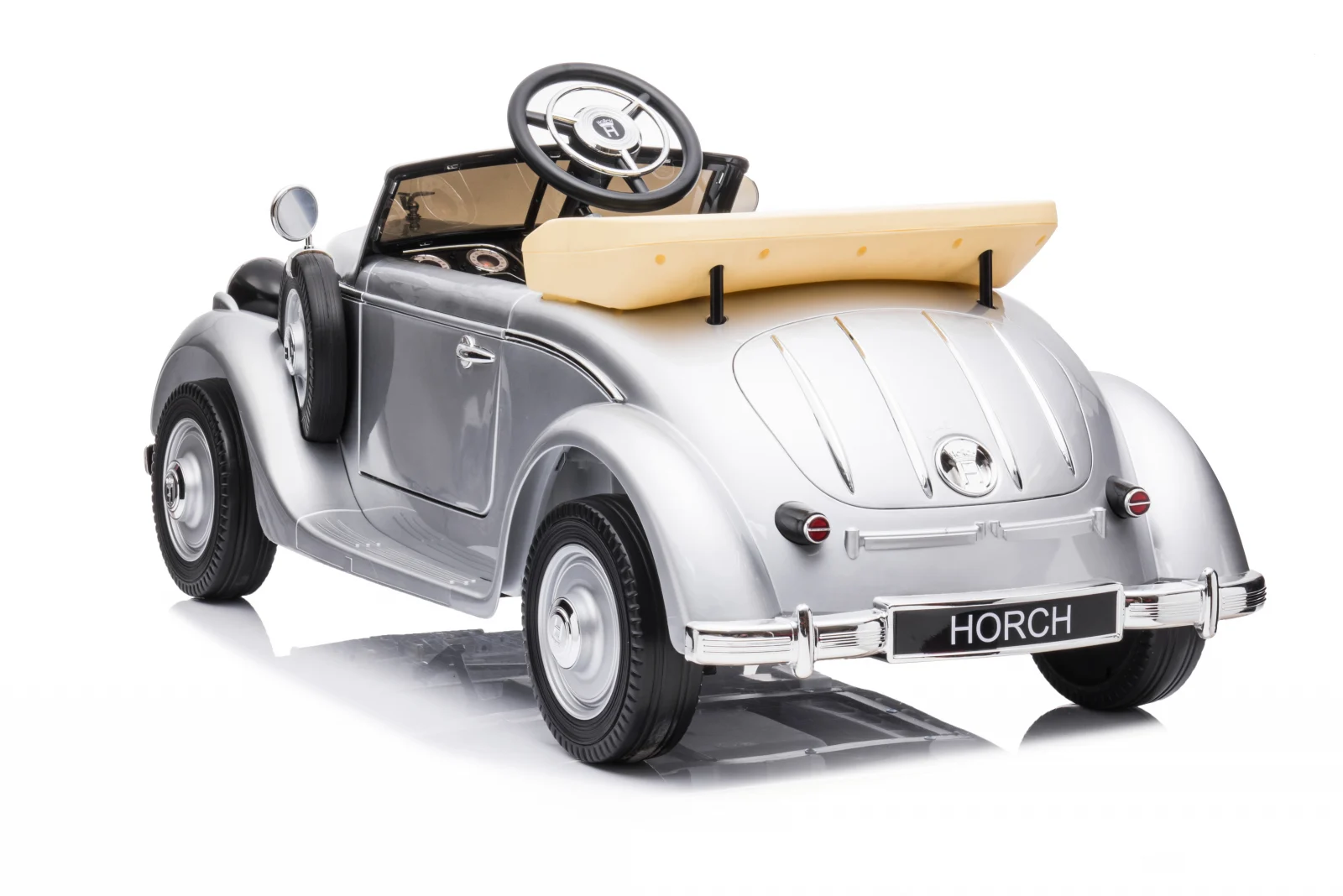 Licensed electric ride-on car for children Audi Horch 930V, 110W, premium equiped, silver [6]