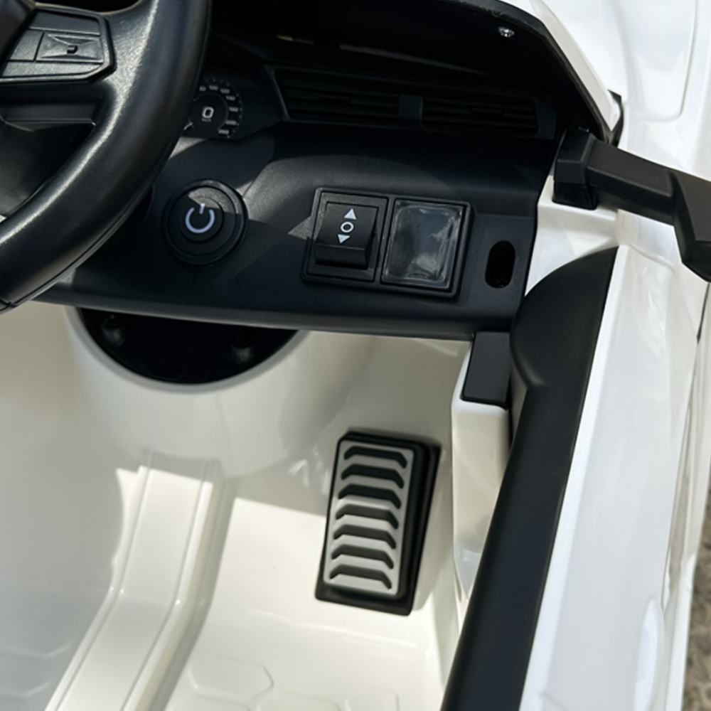 Licensed electric ride-on car for children Audi SQ8, remote control included, 70W, 12V, standard, white [14]