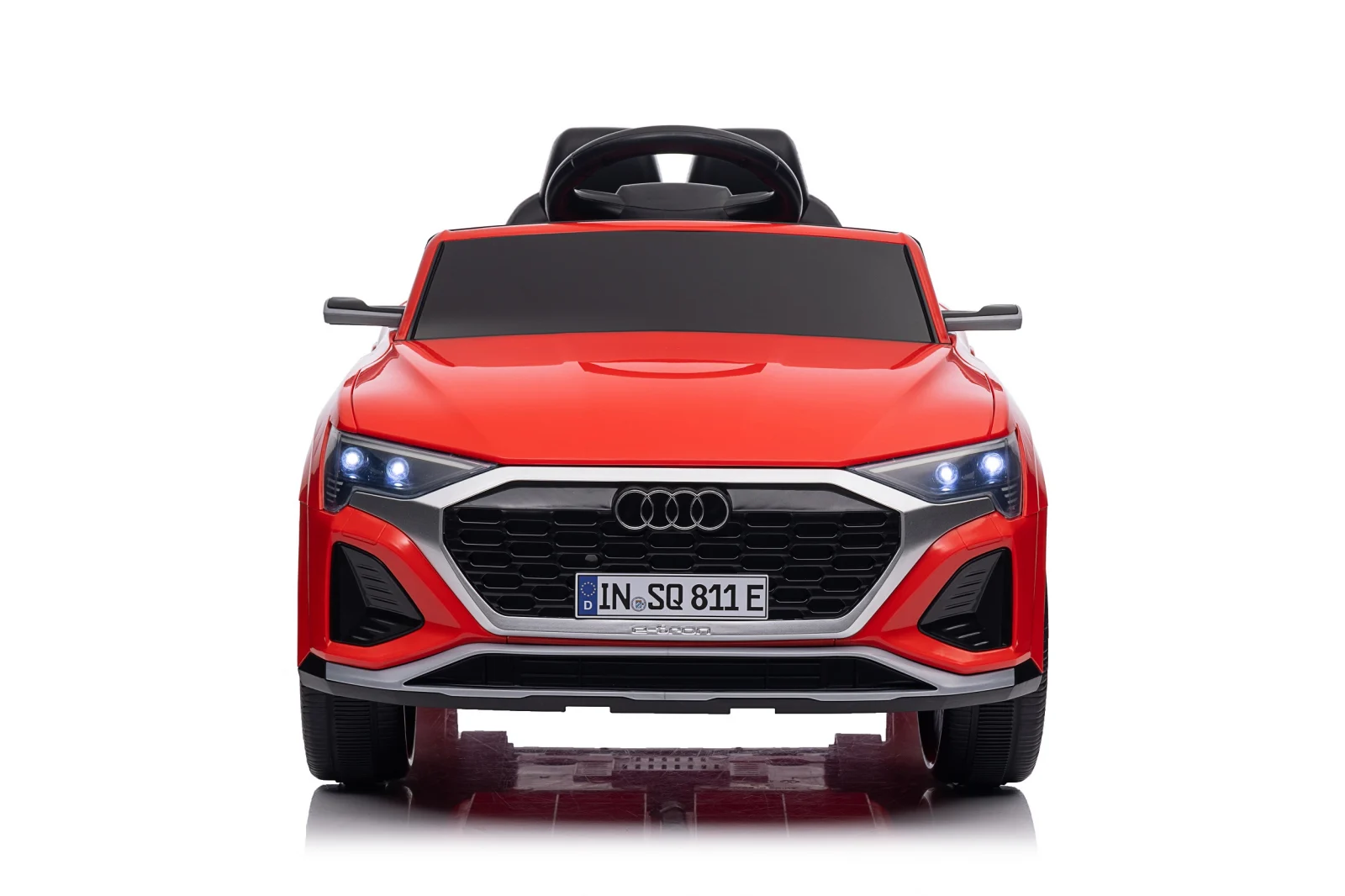 Licensed electric ride-on car for children Audi SQ8, remote control included, 70W, 12V, standard, red [18]