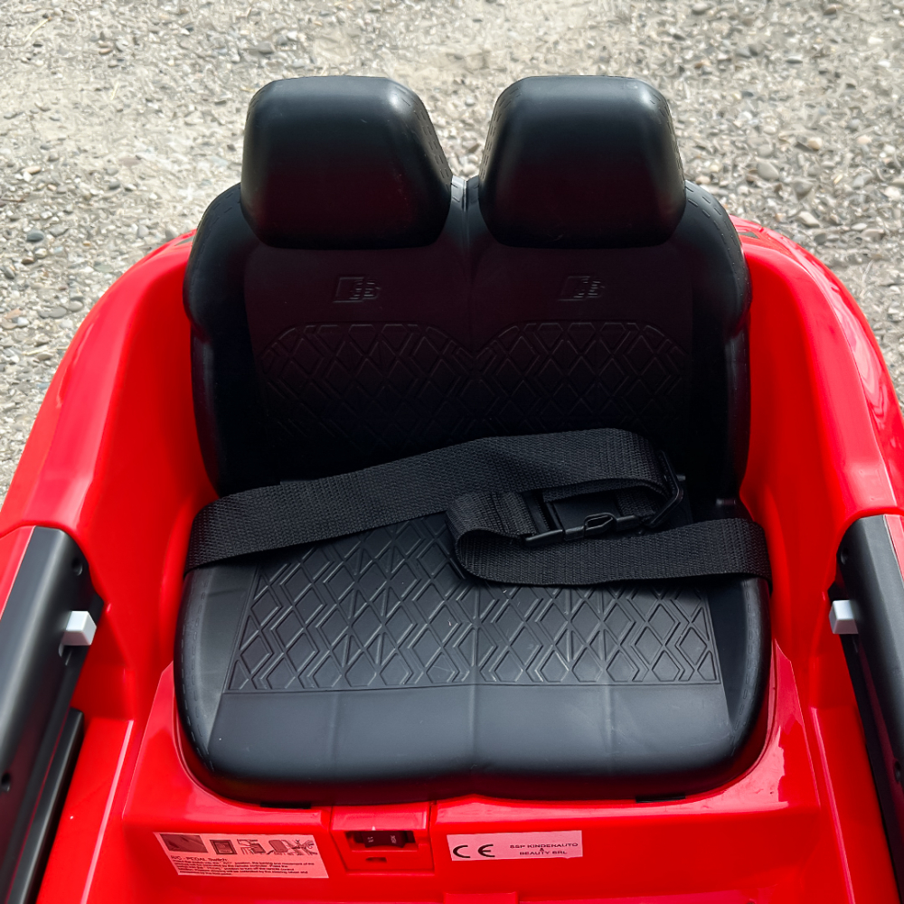 Licensed electric ride-on car for children Audi SQ8, remote control included, 70W, 12V, standard, red [11]