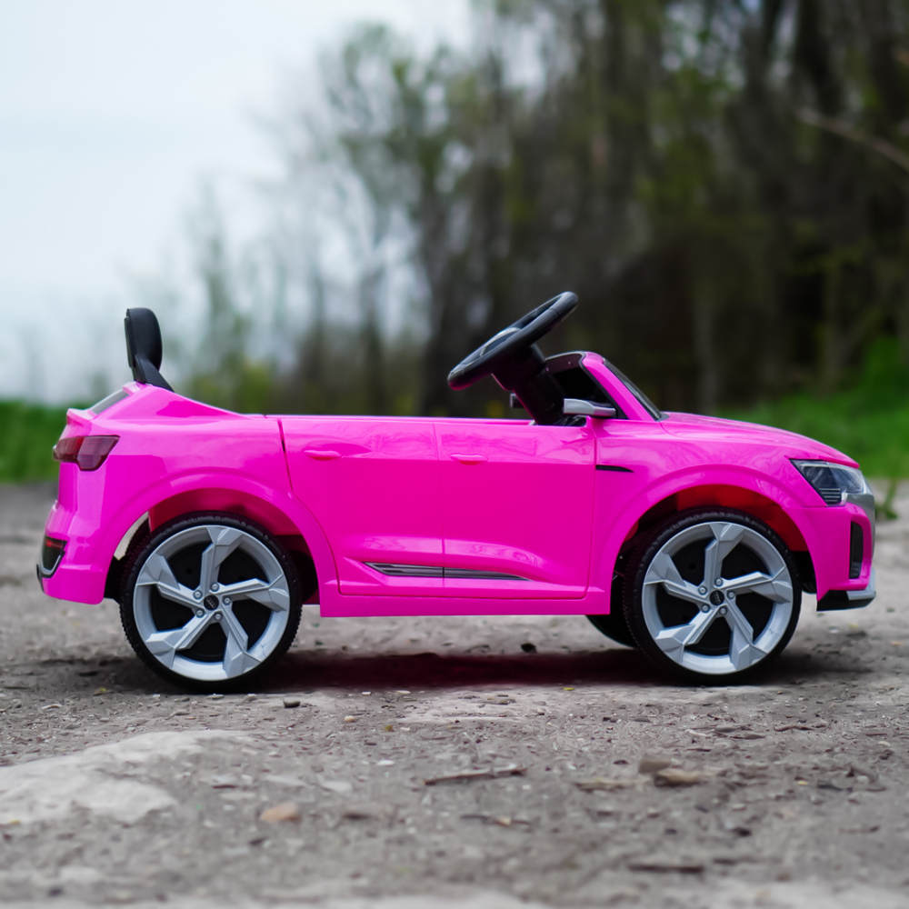 Masinuta electrica copii cu licenta Audi SQ8, telecomanda, 70W, 12V, standard, roz [9]