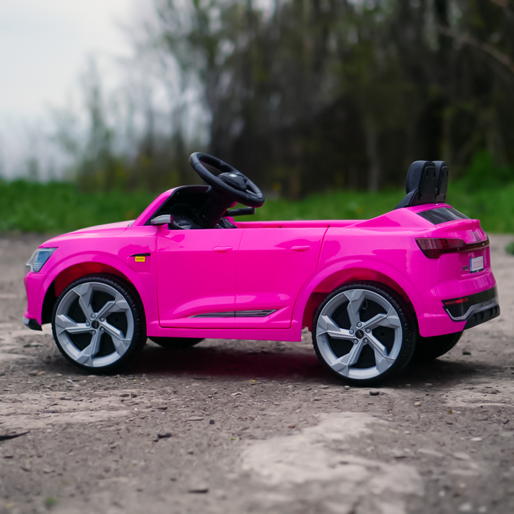 Masinuta electrica copii cu licenta Audi SQ8, telecomanda, 70W, 12V, standard, roz [6]