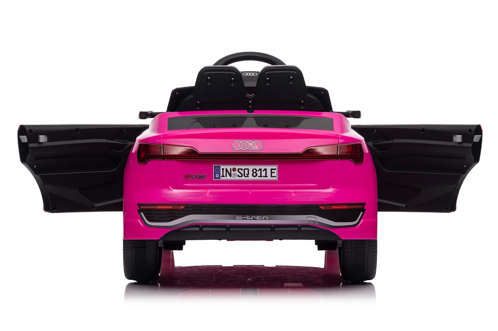 Masinuta electrica copii cu licenta Audi SQ8, telecomanda, 70W, 12V, standard, roz [24]