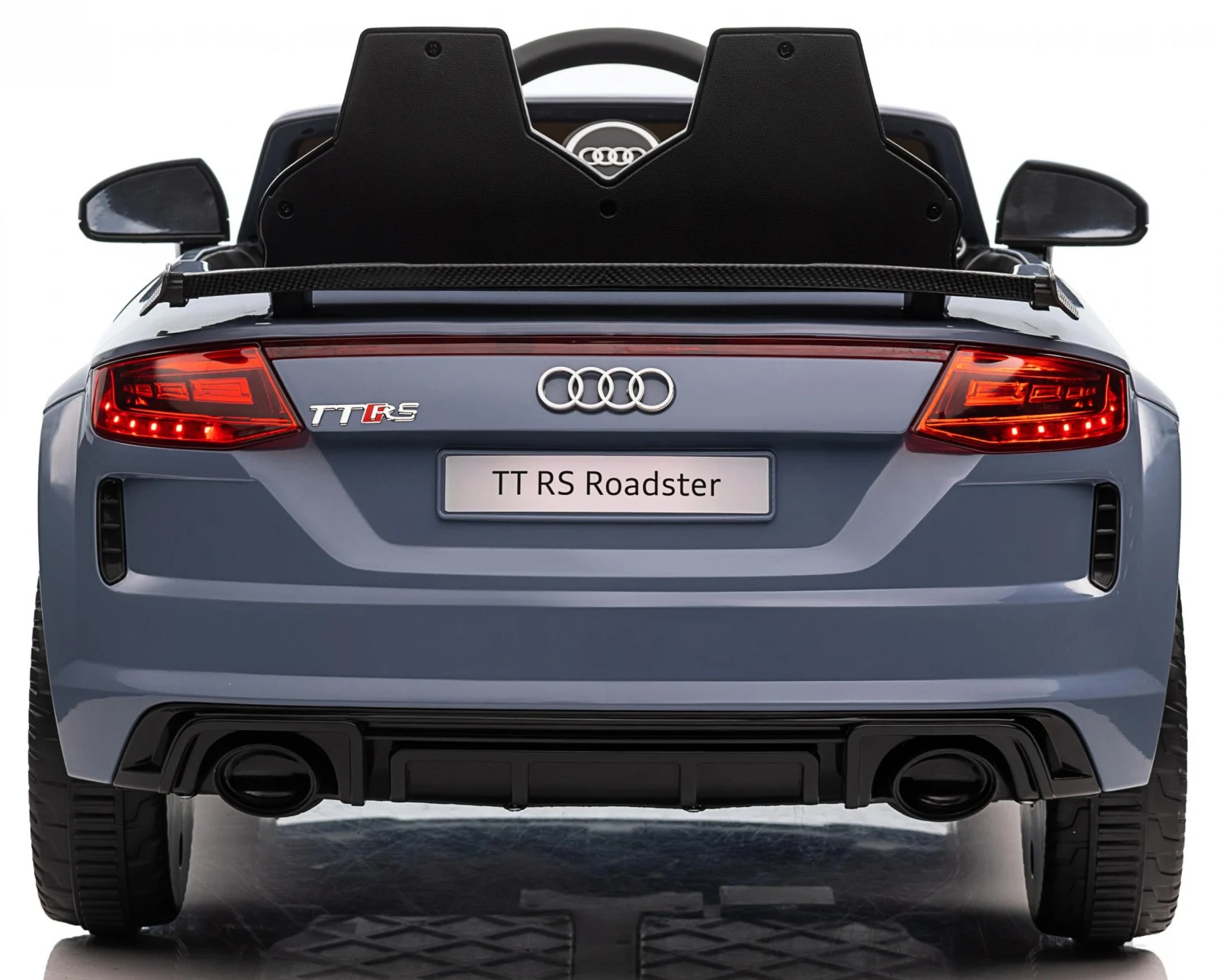 Masinuta electrica copii cu licenta Audi TTRS Roadster, 70W 12V, echipare standard, albastru cenusiu [19]