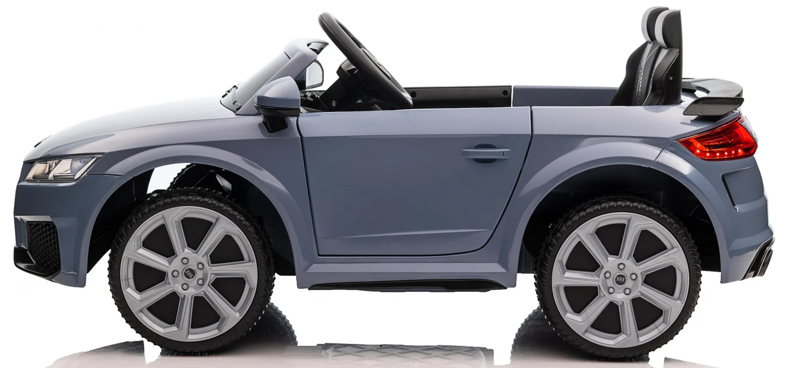 Masinuta electrica copii cu licenta Audi TTRS Roadster, 70W 12V, echipare standard, albastru cenusiu [20]