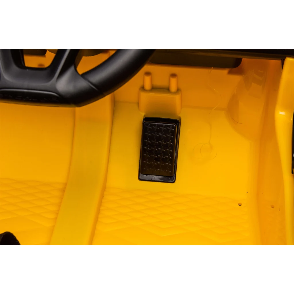 Lincesed ride-on car for children Bentley Bacalar, 4x4, 120W, 12V, Premium, yellow [21]