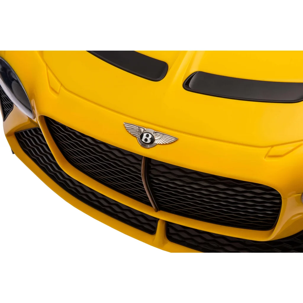 Lincesed ride-on car for children Bentley Bacalar, 4x4, 120W, 12V, Premium, yellow [23]