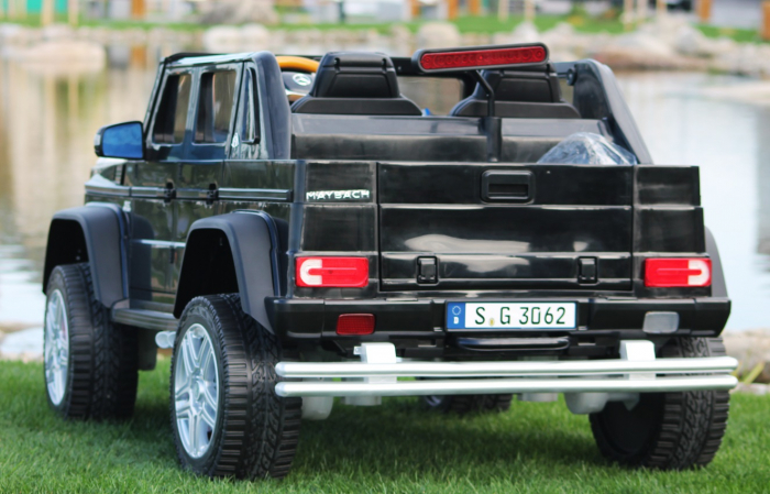 Licensed electric ride-on car for children Mercedes G650 Maybach Loundlet, 180W, 12V, 14Ah, black [3]
