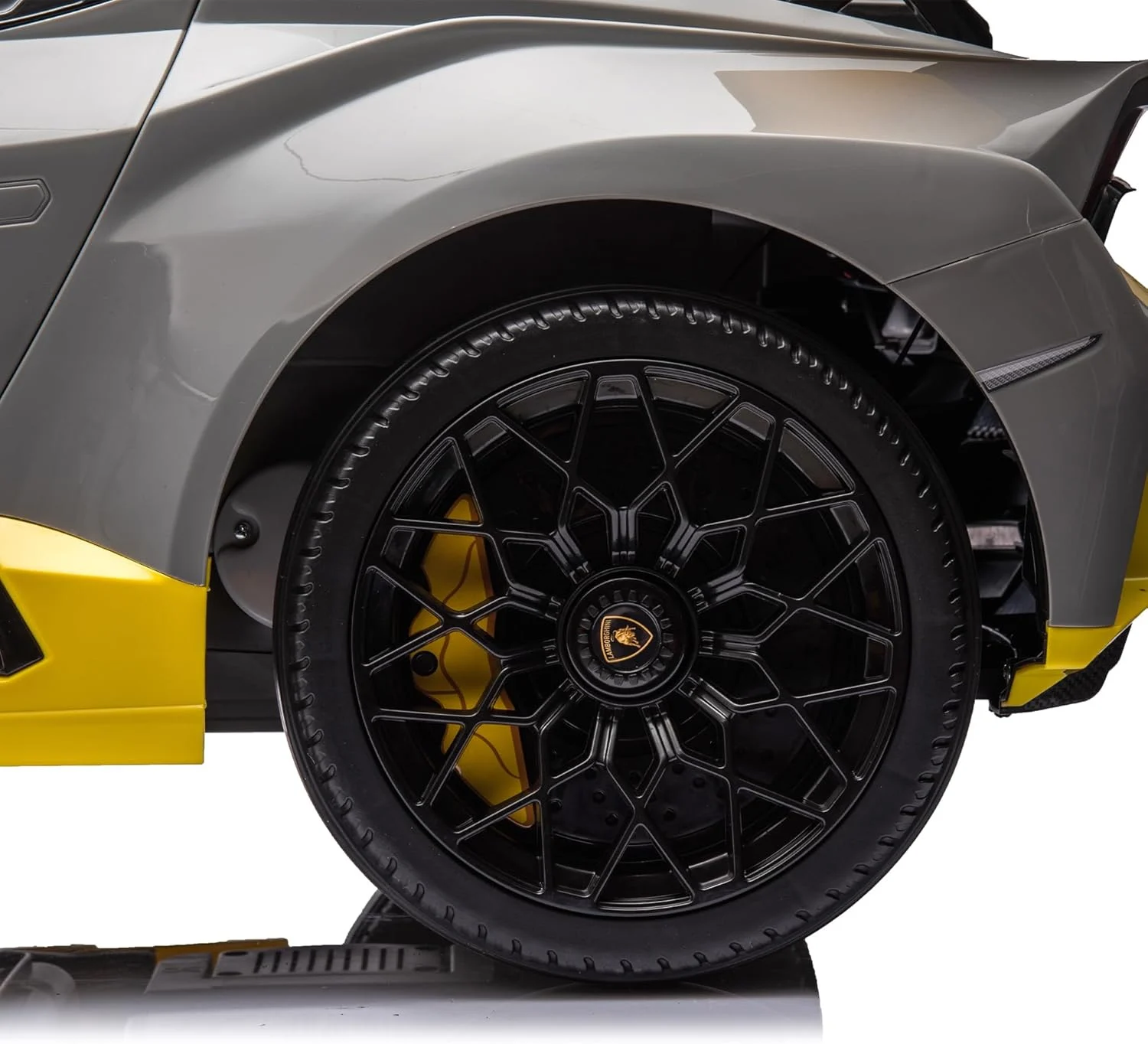 Lamborghini Huracan STO Kids Electric Car – 12V, 220W, Drift Mode, Premium Features, gray [8]